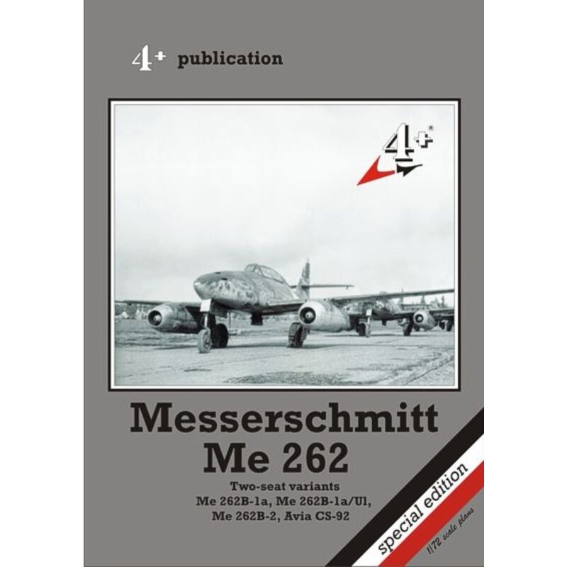 Messerschmitt Me 262 two seat variants. Includes Me 262B-1A Me 262B-1A/U1 Me 262B-2 and Avia CS-92