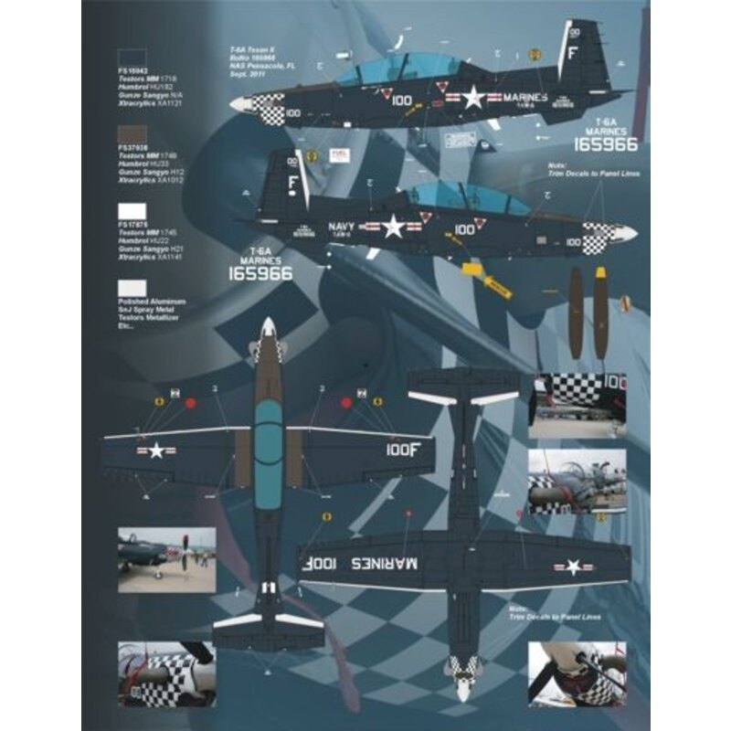 North-American T-6A/B Texan II (for the Ibex kits)