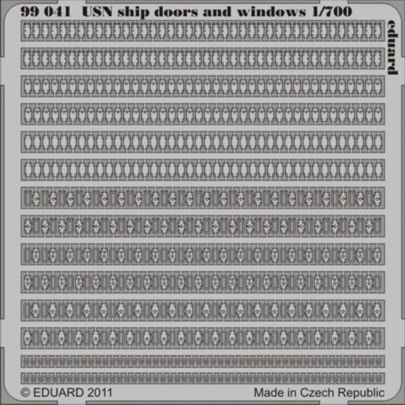 USN ship doors and windows 1/700