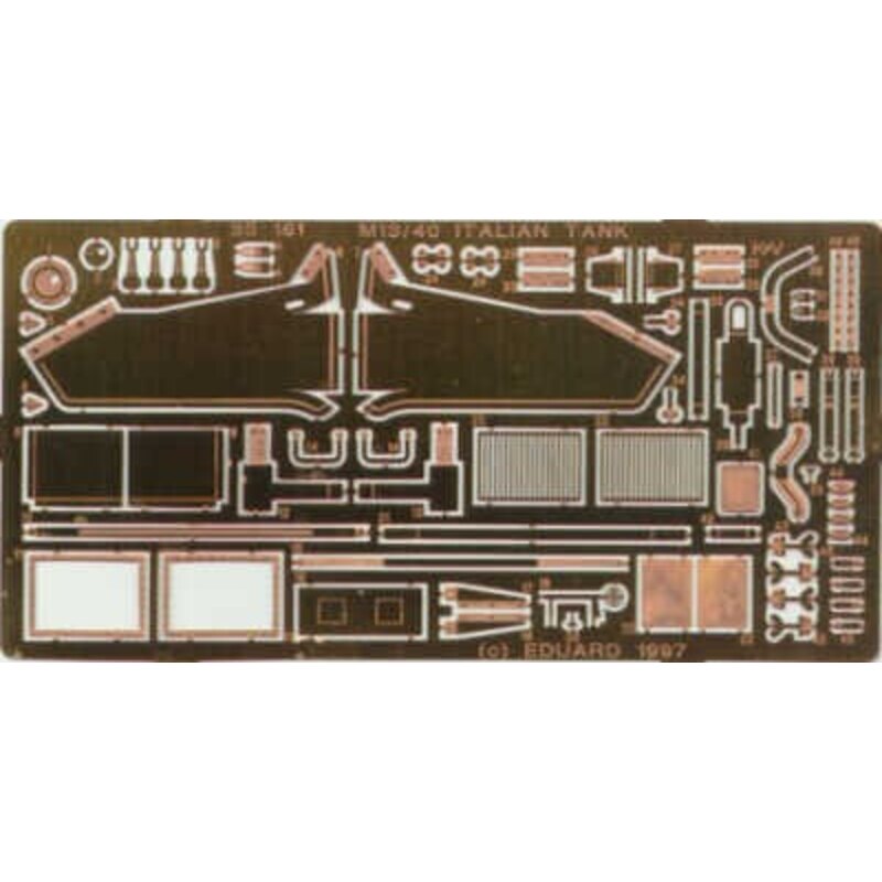 M13/40 tank (designed to be assembled with model kits from Tamiya)