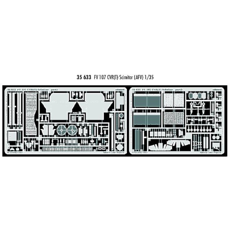 FV 107 CVR(T) Scimitar (designed to be assembled with model kits from AFV Club)