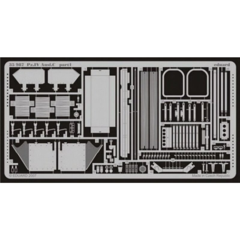 Pz.Kpfw.IV Ausf.C (designed to be assembled with model kits from Dragon)