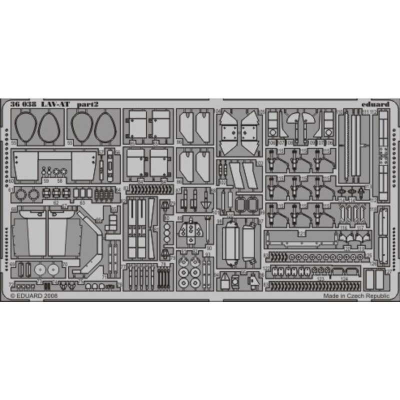 LAV-AT (designed to be assembled with model kits from Trumpeter)