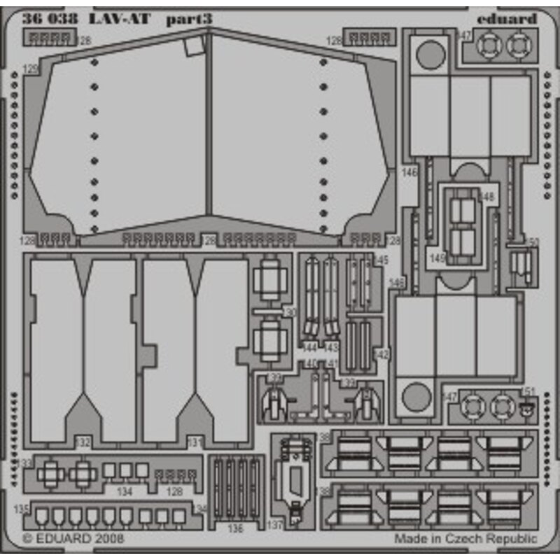 LAV-AT (designed to be assembled with model kits from Trumpeter)