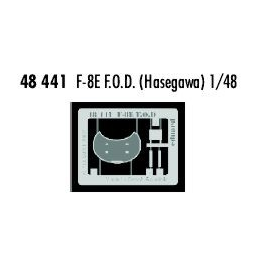 Vought F-8E Crusader. F.O.D. (designed to be assembled with model kits from Hasegawa)