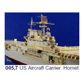 US Aircraft Carrier Hornet (toebehoren voor modelbouwsets van Trumpeter) 