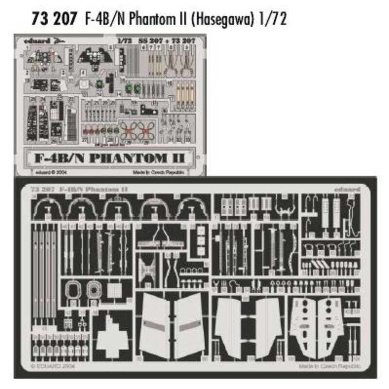 F-4B/N Phantom PRE-PAINTED IN COLOUR! (designed to be assembled with model kits from Hasegawa)