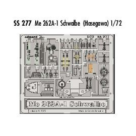Messerschmitt Me 262A-1 Schwalbe PRE-PAINTED IN COLOUR! (designed to be assembled with model kits from Hasegawa) This Zoom set i