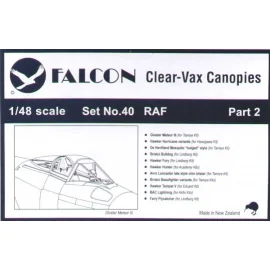 RAF part 2. Gloster Meteor Mk.III (designed to be assembled with model kits from Tamiya) Hawker Hurricane Mk.I [unarmoured winds