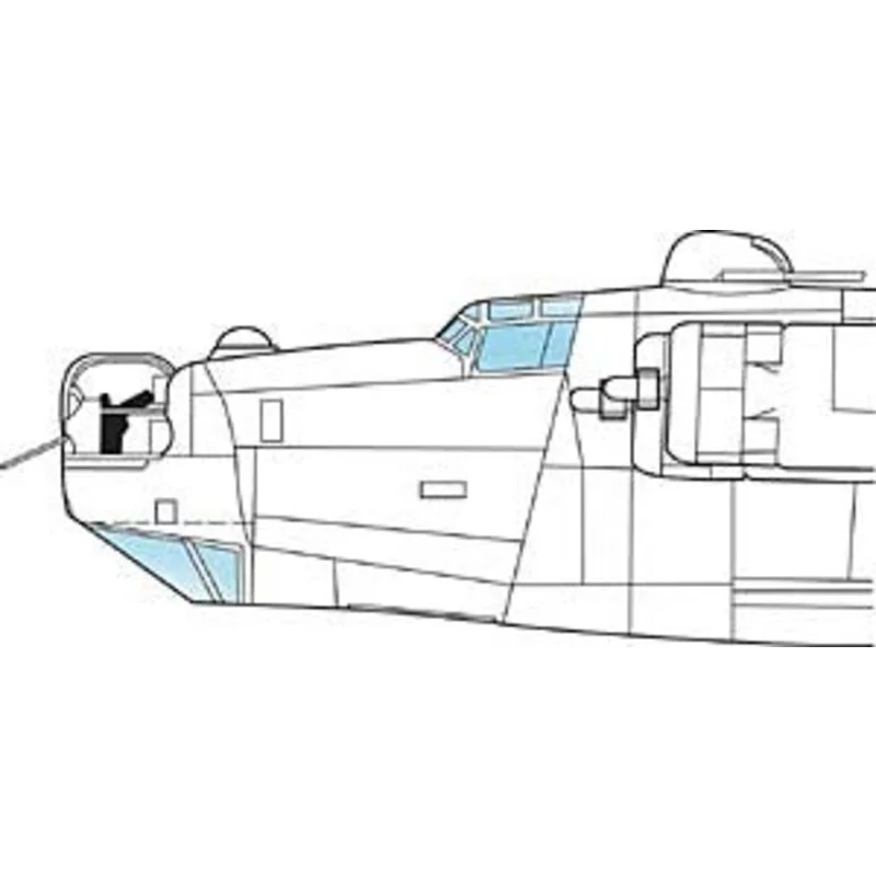 Consolidated B-24H/J Liberator (designed to be assembled with model kits from Monogram)