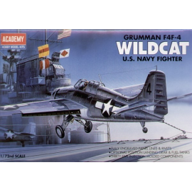 Grumman F4F-4 Wildcat. Modelvliegtuigen