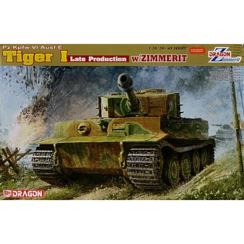 Pz.Kpfw.VI Tiger 1 Ausf.E Late production with Zimmerit