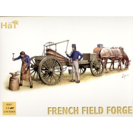 French Field forge Historische figuren