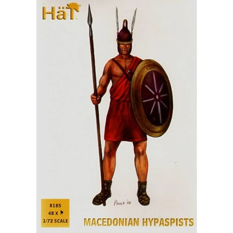 Macedonian Hypaspists x 48 figures per box