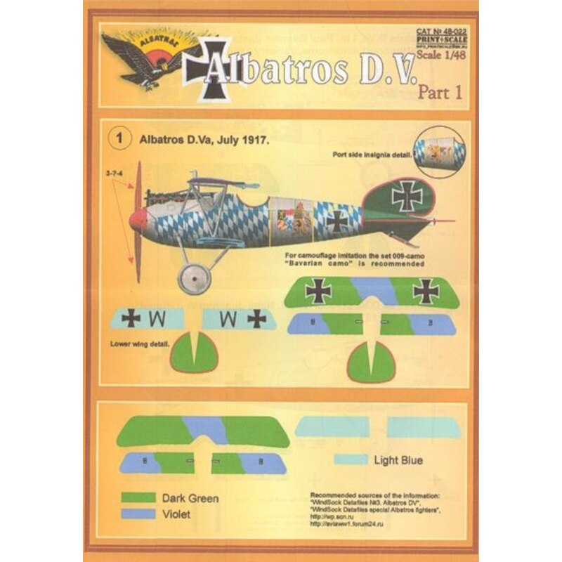 Albatros D.V. Part 1