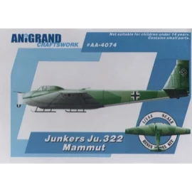 Junkers Ju 322 Mammut heavy glider. (Includes 4 BONUS kits of Kalkert Ka 430V1, Blohm Und Voss Bv 40, DFS 331 and Lipisch DM 1. 