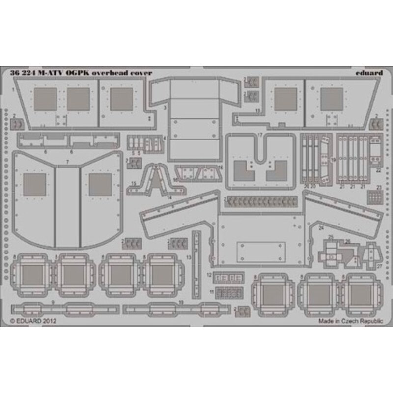 M-ATV OGPK overhead cover (designed to be used with Kinetic kits) 