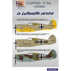 Curtiss P-36 Hawk. Luftwaffe