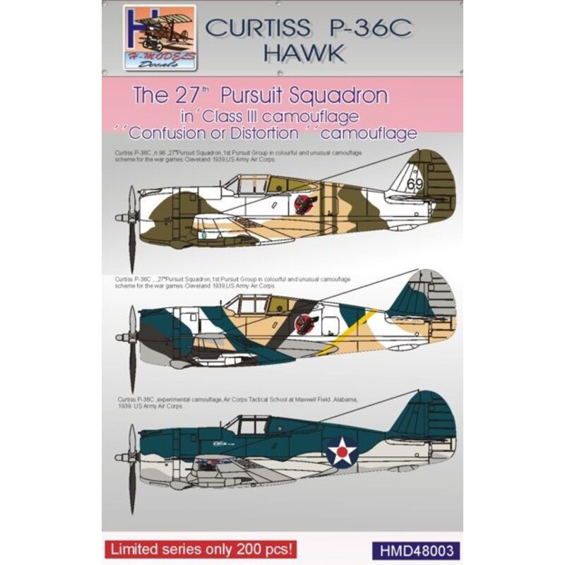 Curtiss P-36C Hawk. USAAF Pt.1 (27th Pursuit Sqn) 