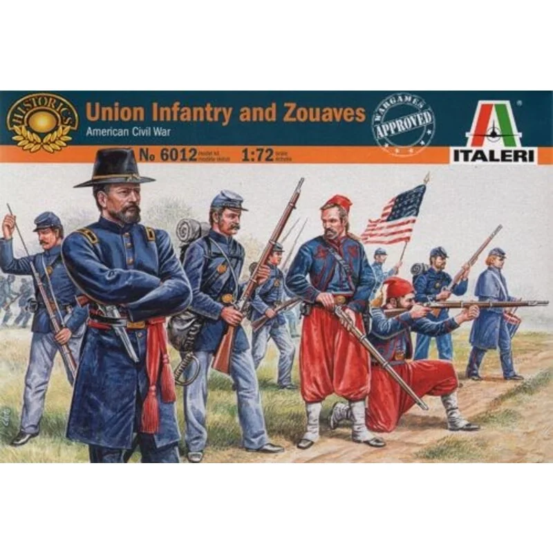 Union Infantry and Zouaves