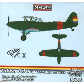 Fokker C.X HS Engine (Spanish Republican Air Force) 