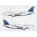 Airbus A319 ATLANTIC Airways- Faroe Islands OY-RCG. (designed to be used with Revell kits) 