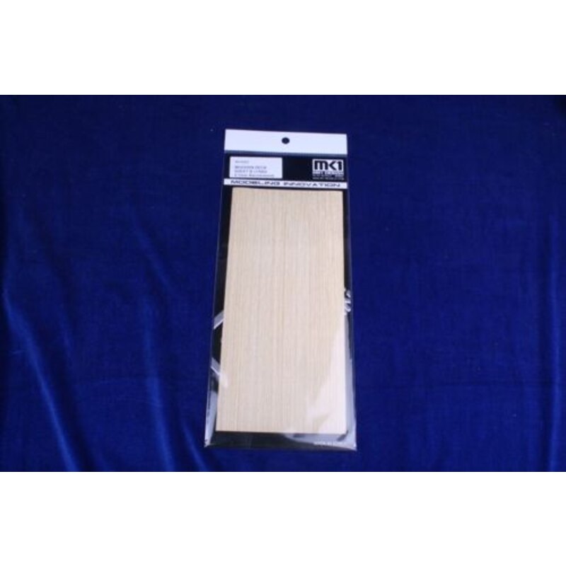 WOODEN DECK SHEET B (0.7mm Recommended for 1/500) 