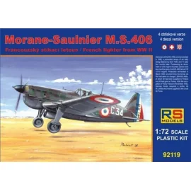 Morane-Saulnier MS.406 France Navy New 2/2012 4 decal variants for France, Switzerland, Croatia