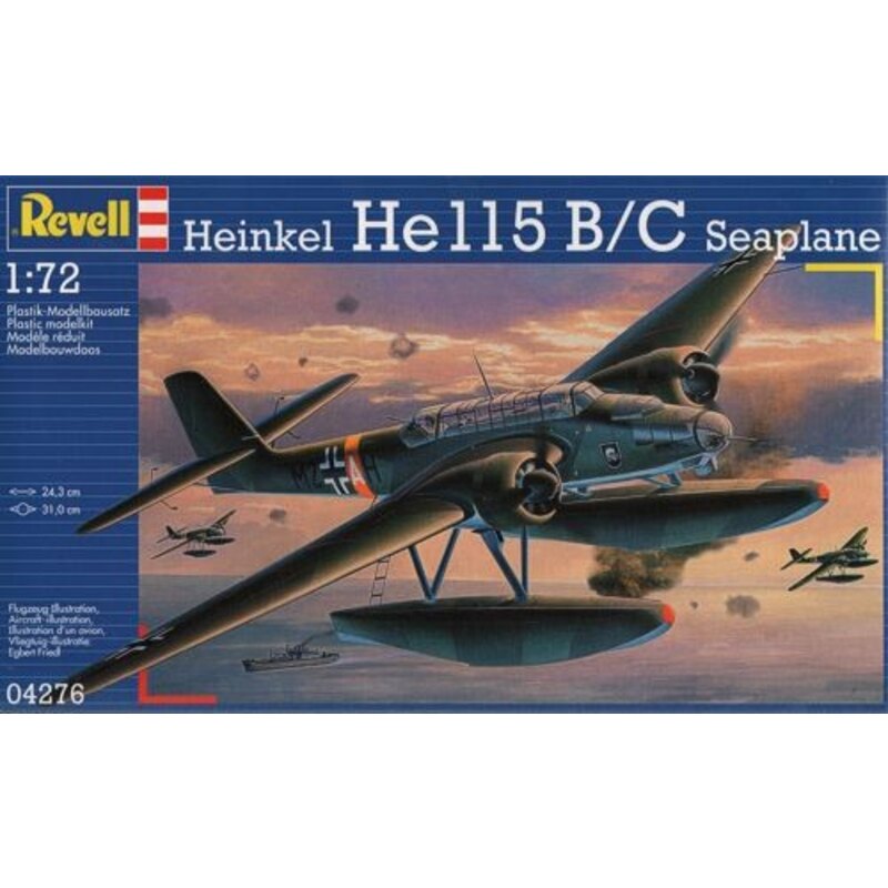 Heinkel He 115 Seaplane (ex Matchbox) Modelvliegtuigen