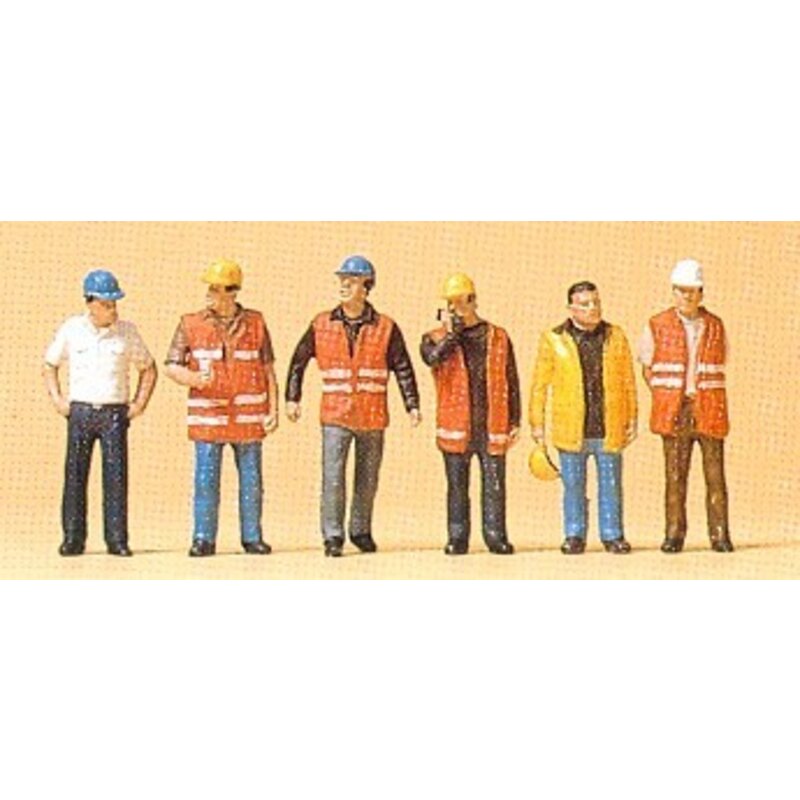 Workers with safety vest