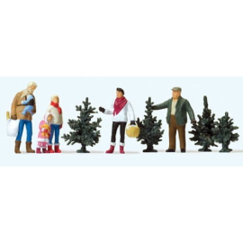Kerstbomen verkopen Figuren