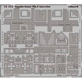 Short Sunderland Mk.I interior (self adhesive) (designed to be used with Italeri Kits) 