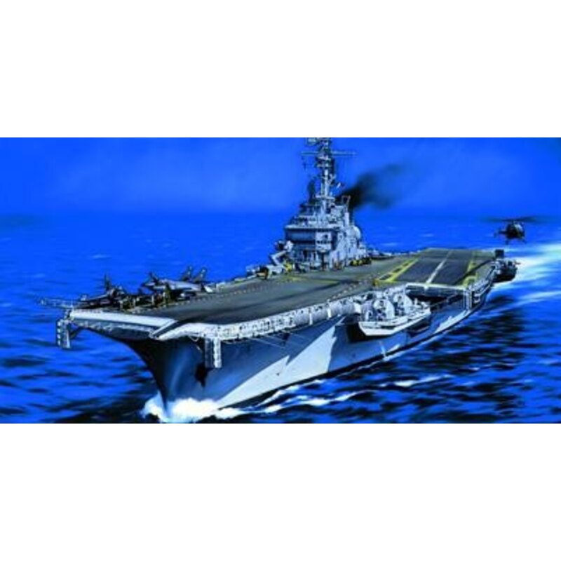 Aircraft carrier Clemenceau 1/400 Modelboot bouwpakket