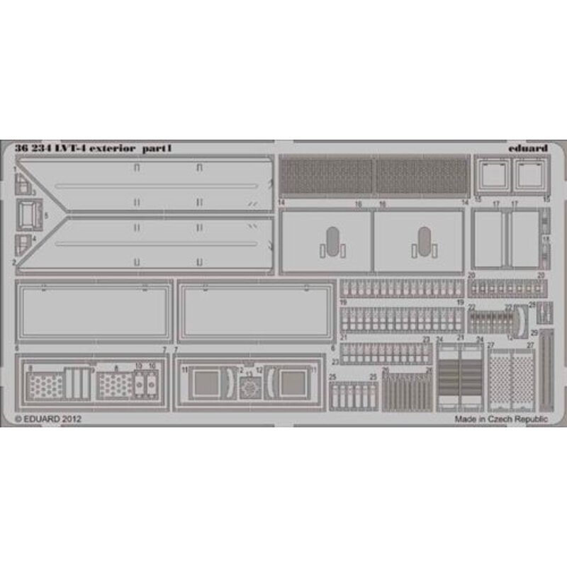 LVT-4 exterior (designed to be used with AFV Club Kits) 