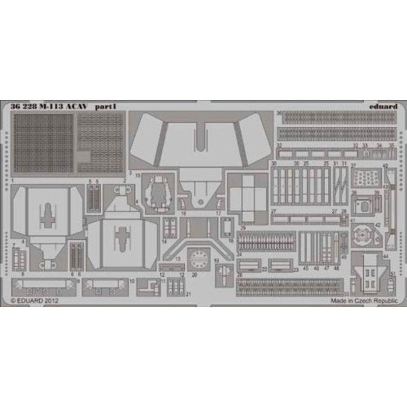 M113 ACAV (designed to be used with Italeri kits) 