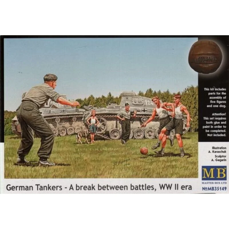 German Tankers - A Break between battles