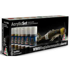 WWII italian aircrafts painting set Acrylverf 