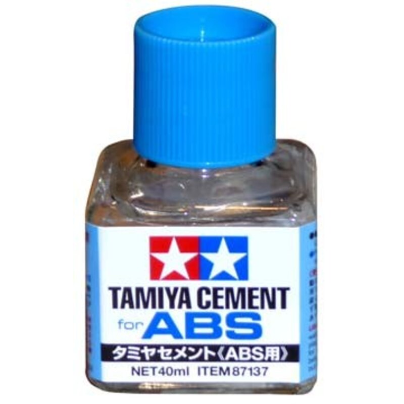 Liquid cement for ABS Afwerkingsproducten