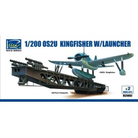 Vought OS2U-3 Kingfisher with Launcher (2 x kits in box)