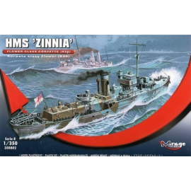 Flower Class Corvette HMS ZINNIA Bouwmodell