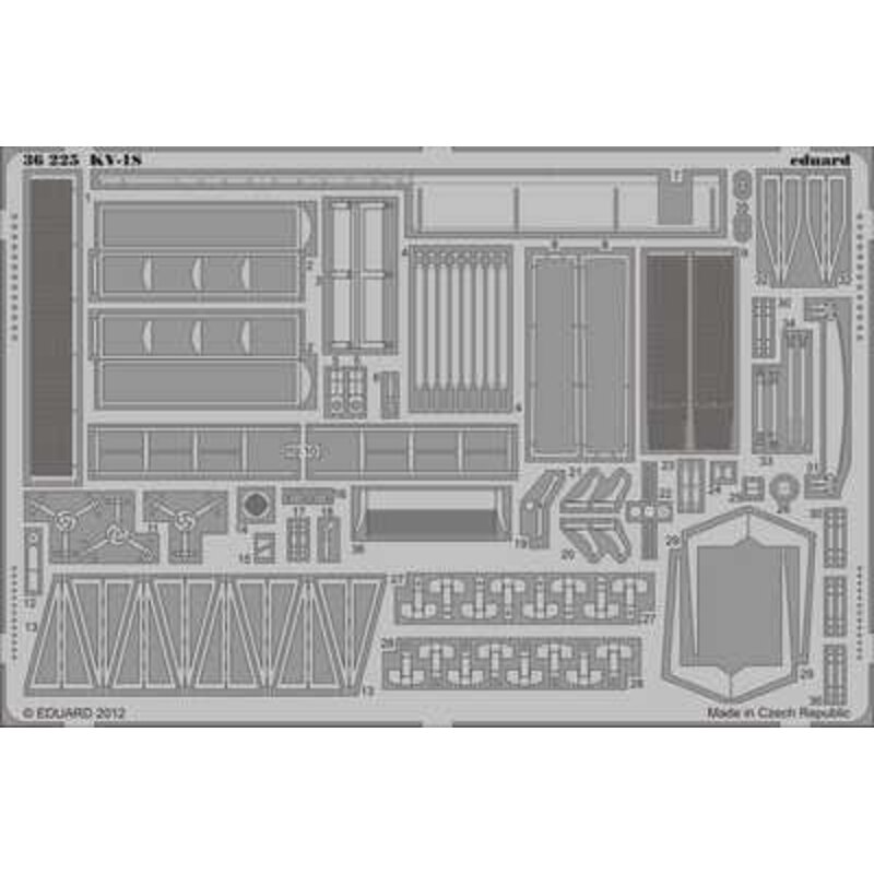 KV-1S (designed to be used with Trumpeter kits) 