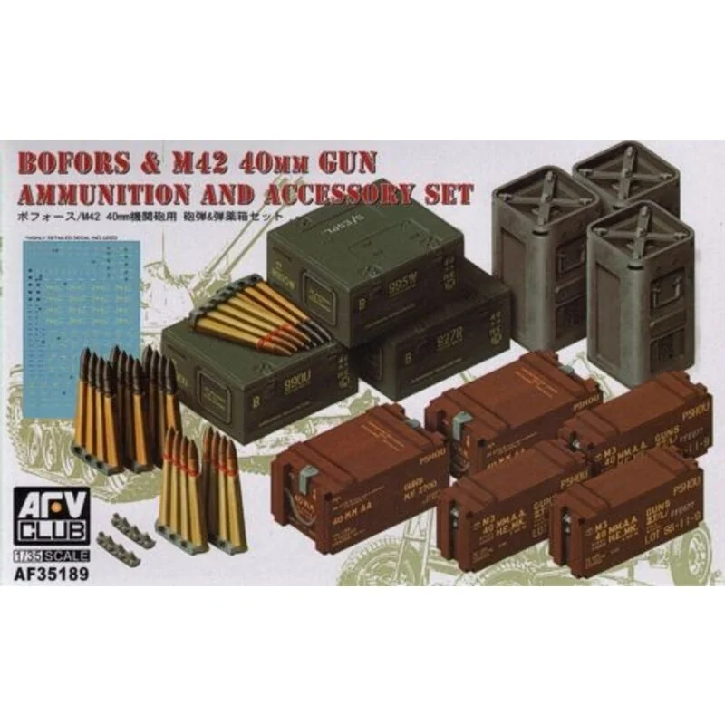 Bofors & M42 40mm Ammunition & Accessories Set