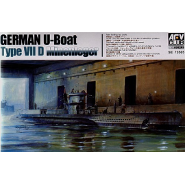 U-Boat Type VII D Minenleger U Boat Bouwmodell