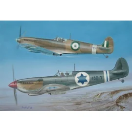 Supermarine Spitfire Mk.IXc Duel - Israel, Egypt, 2 in 1 double kit.