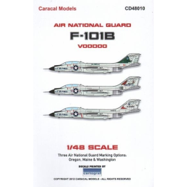 Sticker Air National Guard F-101B Voodoo - Part 1 