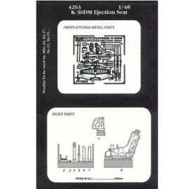 K-36DM ejection seat for Mikoyan MiG-29 Sukhoi Su-27 etc