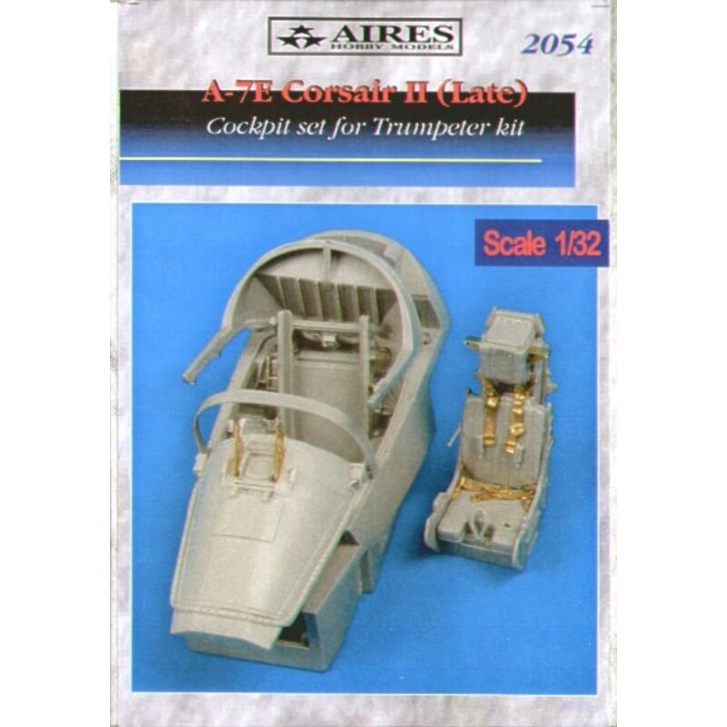 Vought A-7E Corsair II cockpit late version (designed to be assembled with model kits from Trumpeter)