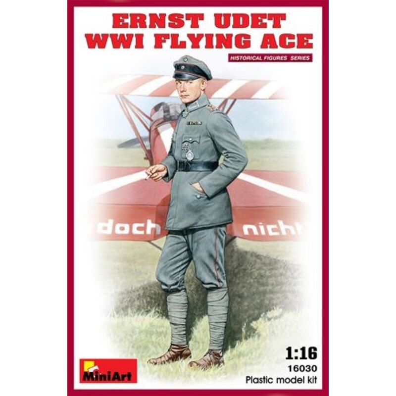 Ernst Udet. WWI Flying Ace Mini Art 16030