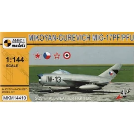 Mikoyan MiG-17PF / 17PFU Fresco MiG-D / E (USSR Czechoslovakia Hungary Egypt) 1/144 - MARK I Models M14410