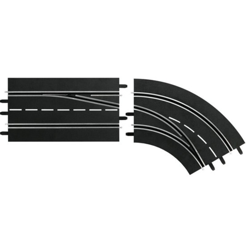 Lane change straight curve , Outdoor - Indoor and 132